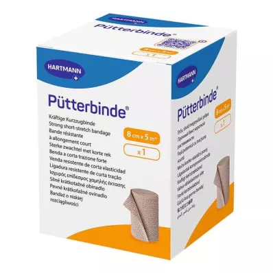 PÜTTER Bandasje 8 cmx5 m, 1 stk PÜTTER Bandasje 8 cmx5 m, 1 stk