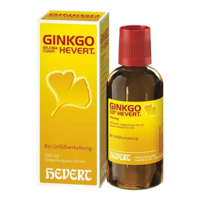 GINKGO BILOBA COMP.Hevert dråper, 200 ml GINKGO BILOBA COMP.Hevert dråper, 200 ml
