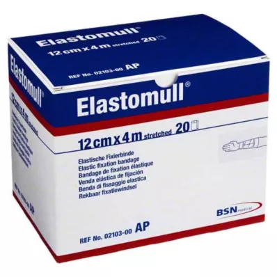 ELASTOMULL 12 cmx4 m elastisk fikseringsbånd 2103, 20 stk