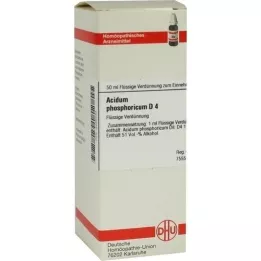 ACIDUM PHOSPHORICUM D 4 fortynning, 50 ml