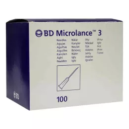 BD MICROLANCE Kanyle 24 G 1 0,55x25 mm, 100 stk