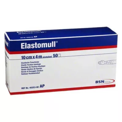 ELASTOMULL 10 cmx4 m elastisk fikseringsbånd 45253, 50 stk