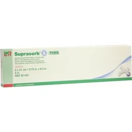 SUPRASORB X+PHMB HydroBalance-tamponade 2x21 cm, 5 stk