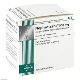 NEPHROTRANS magsaftresistente kapsler, 100 stk