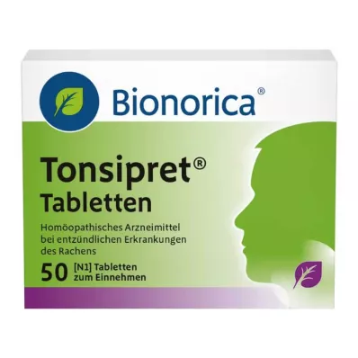 TONSIPRET Tabletter, 50 stk TONSIPRET Tabletter, 50 stk