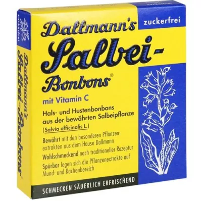 DALLMANNS Sage godteri uten sukker, 20 stk