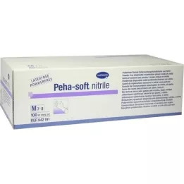 PEHA-SOFT nitril Unt.Hand.unste.puderfrei M, 100 stk