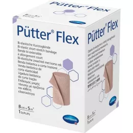 PÜTTER Flexbandasje 8 cmx5 m, 1 stk