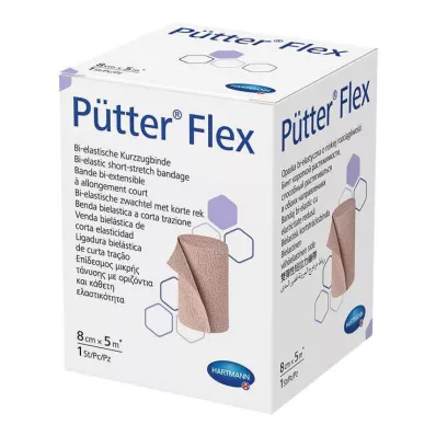 PÜTTER Flexbandasje 8 cmx5 m, 1 stk