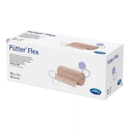 PÜTTER Flexbandasje 10 cmx5 m, 10 stk