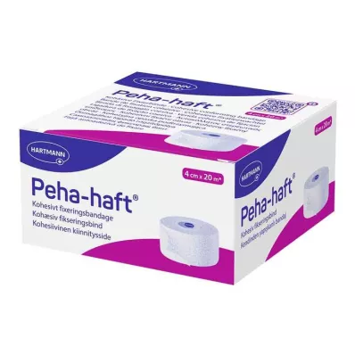PEHA-HAFT Fikseringsbandasje lateksfri 4 cmx20 m, 1 stk PEHA-HAFT Fikseringsbandasje lateksfri 4 cmx20 m, 1 stk