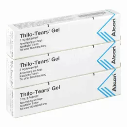 THILO TEARS Øyegel, 3X10 g