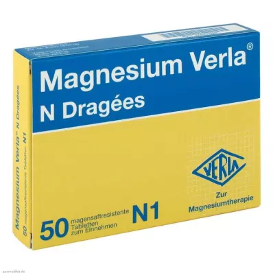 MAGNESIUM VERLA N Belagte tabletter MAGNESIUM VERLA N Belagte tabletter