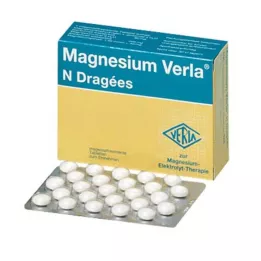 MAGNESIUM VERLA N Belagte tabletter, 20X50 St