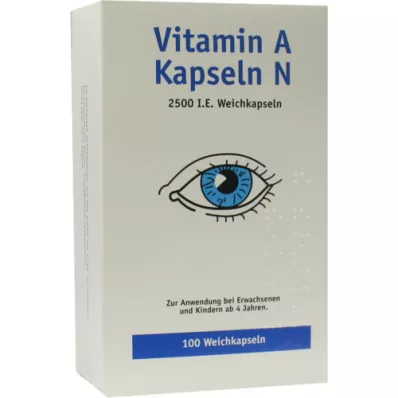 VITAMIN A KAPSULER, 100 stk