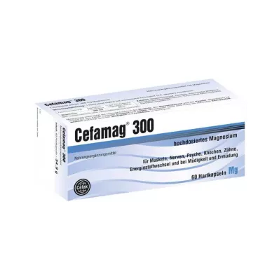 CEFAMAG 300 harde kapsler, 60 stk CEFAMAG 300 harde kapsler, 60 stk