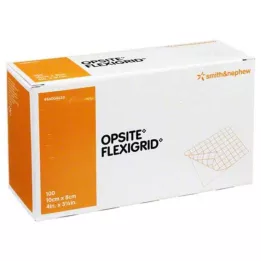 OPSITE Flexigrid transp.sårbandasje 8x10 cm steril, 100 stk