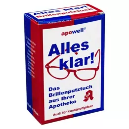 BRILLENPUTZTÜCHER All Clear, 10 stk