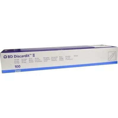 BD DISCARDIT II Sprøyte 2 ml, 100X2 ml