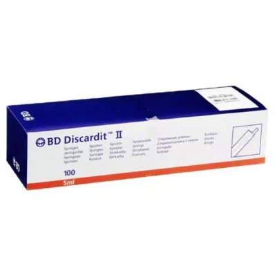 BD DISCARDIT II Sprøyte 5 ml, 100X5 ml BD DISCARDIT II Sprøyte 5 ml, 100X5 ml