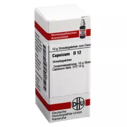 CAPSICUM D 12 globuler, 10 g