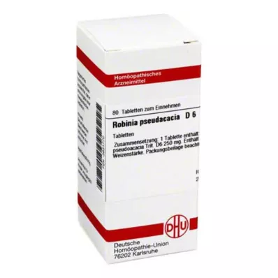 ROBINIA PSEUDACACIA D 6 tabletter, 80 stk