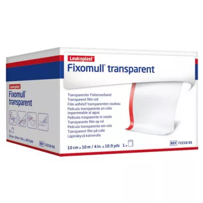 FIXOMULL gjennomsiktig 10 cmx10 m, 1 stk