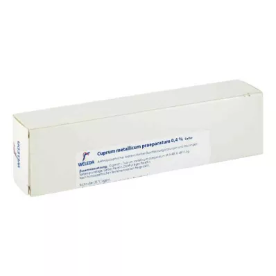CUPRUM METALLICUM praep.0,4 % salve, 65 g CUPRUM METALLICUM praep.0,4 % salve, 65 g