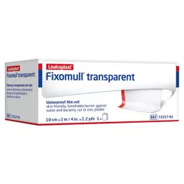 FIXOMULL gjennomsiktig 10 cmx2 m, 1 stk