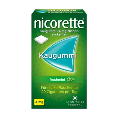 NICORETTE 4 mg freshmint tyggegummi, 30 stk