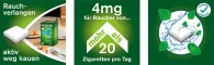 Instructions for use for nicorette® tyggegummi freshmint, 4 mg nikotin, 30 stk - 2