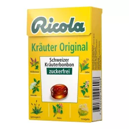 RICOLA o.Z.Box urtekarameller, 50 g