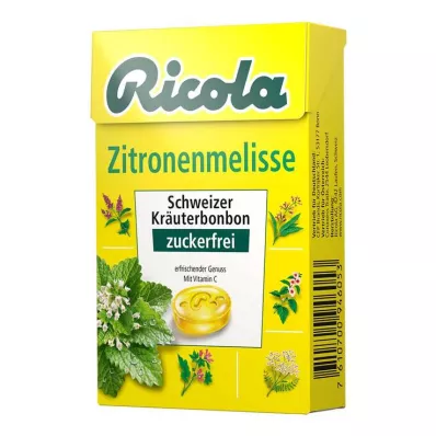 RICOLA o.Z.Box sitronmelissegodteri, 50 g RICOLA o.Z.Box sitronmelissegodteri, 50 g