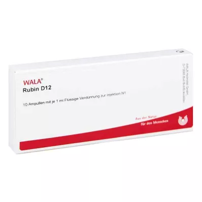 RUBIN D 12 Ampuller, 10X1 ml