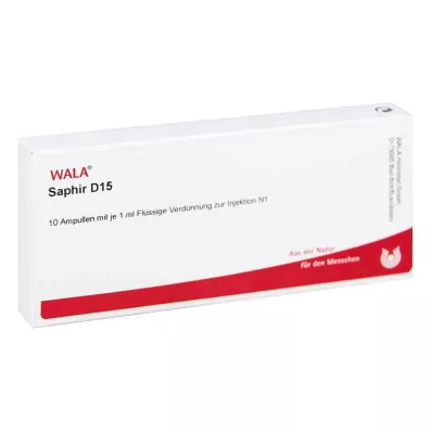 SAPHIR D 15 Ampuller, 10X1 ml