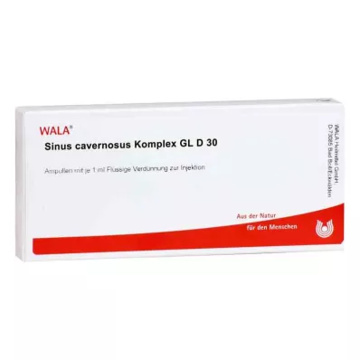 SINUS CAVERNOSUS Complex GL D 30 ampuller, 10X1 ml SINUS CAVERNOSUS Complex GL D 30 ampuller, 10X1 ml