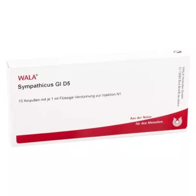 SYMPATHICUS GL D 5 ampuller, 10X1 ml SYMPATHICUS GL D 5 ampuller, 10X1 ml