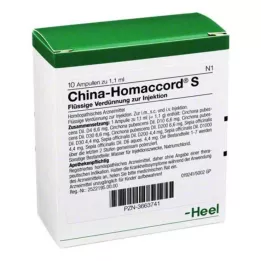 CHINA HOMACCORD S Ampuller, 10 stk