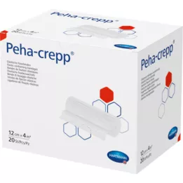 PEHA CREPP Fikseringsbandasje 12 cmx4 m, 20 stk