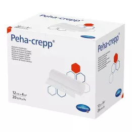 PEHA CREPP Fikseringsbandasje 12 cmx4 m, 20 stk