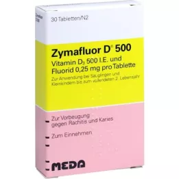 ZYMAFLUOR D 500 tabletter, 30 stk