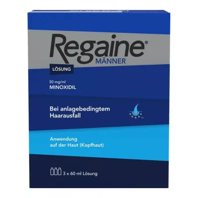 REGAINE Herreløsning, 3X60 ml