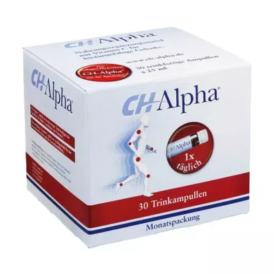 CH ALPHA Drikkeampuller, 30 stk CH ALPHA Drikkeampuller, 30 stk