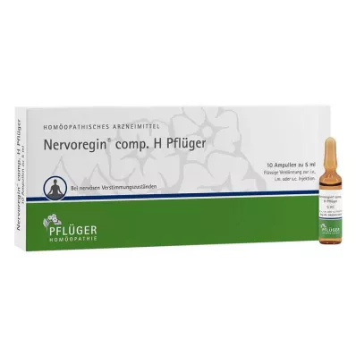 NERVOREGIN comp.H Plough ampuller, 10 stk