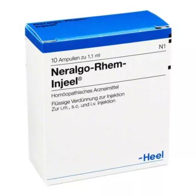 NERALGO Rhem Injeel-ampuller, 10 stk NERALGO Rhem Injeel-ampuller, 10 stk