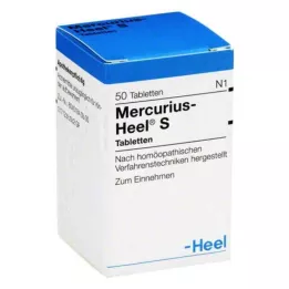 MERCURIUS HEEL S-tabletter, 50 stk