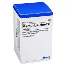 MERCURIUS HEEL S-tabletter, 250 stk