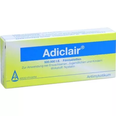 ADICLAIR Filmdrasjerte tabletter, 20 stk