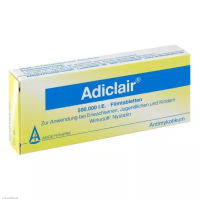 ADICLAIR Filmdrasjerte tabletter, 20 stk ADICLAIR Filmdrasjerte tabletter, 20 stk