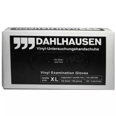 VINYL Hansker upudret størrelse XL, 100 stk VINYL Hansker upudret størrelse XL, 100 stk